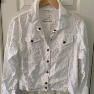 NotPerfectLinen Collared Jacket size M/L